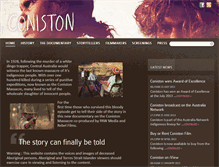 Tablet Screenshot of coniston.pawmedia.com.au
